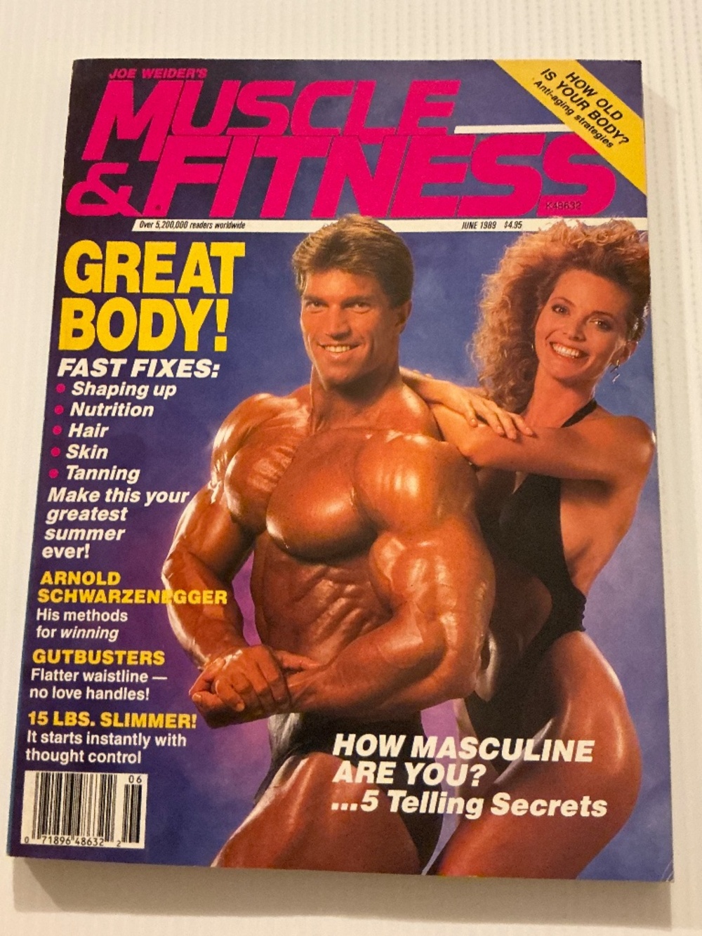 Joe Weider’s Muscle & Fitness Magazine June 1989